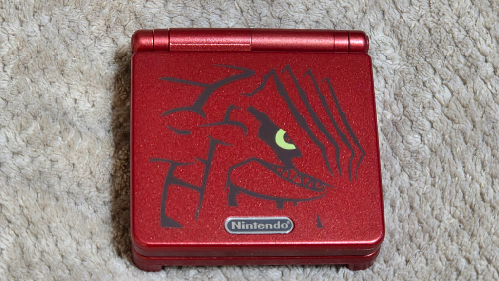 Gba Sp.  Pokemon Edition. Ips Screen. Custom Case