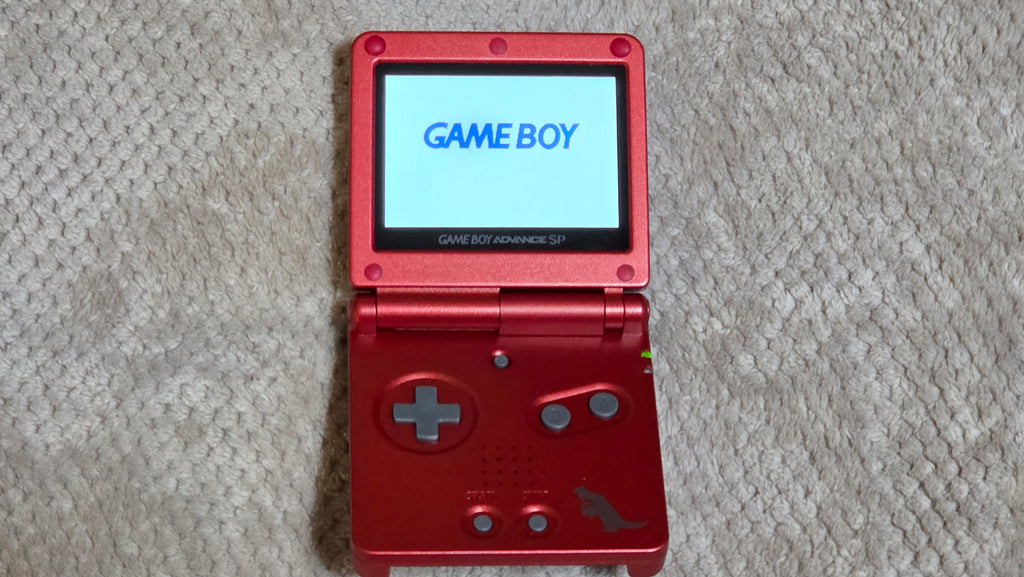 Gba Sp.  Pokemon Edition. Ips Screen. Custom Case