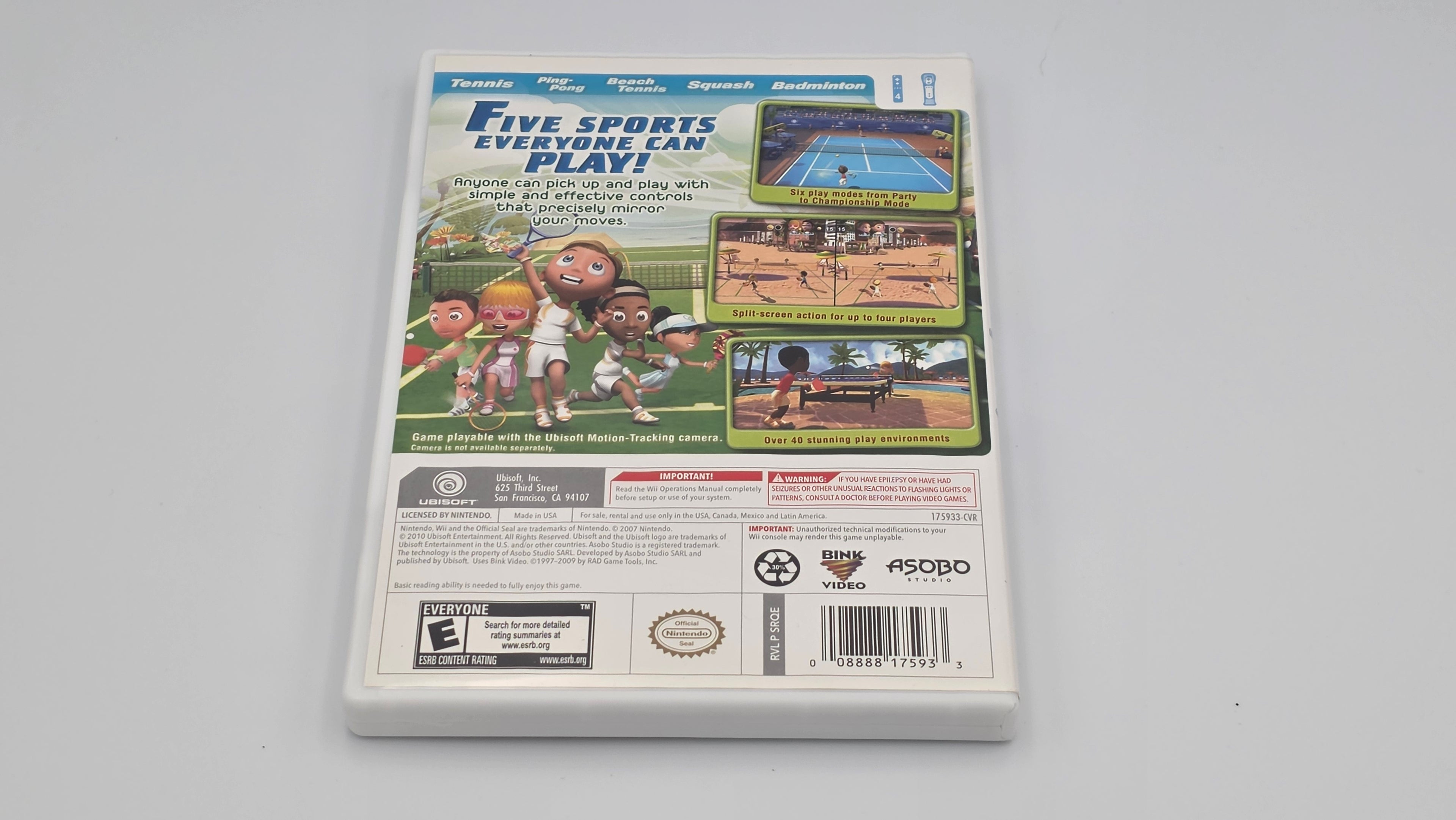 Wii Racquet Sports #502
