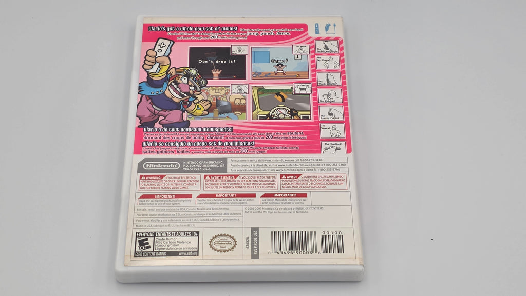 Wii Warioware Smooth Moves