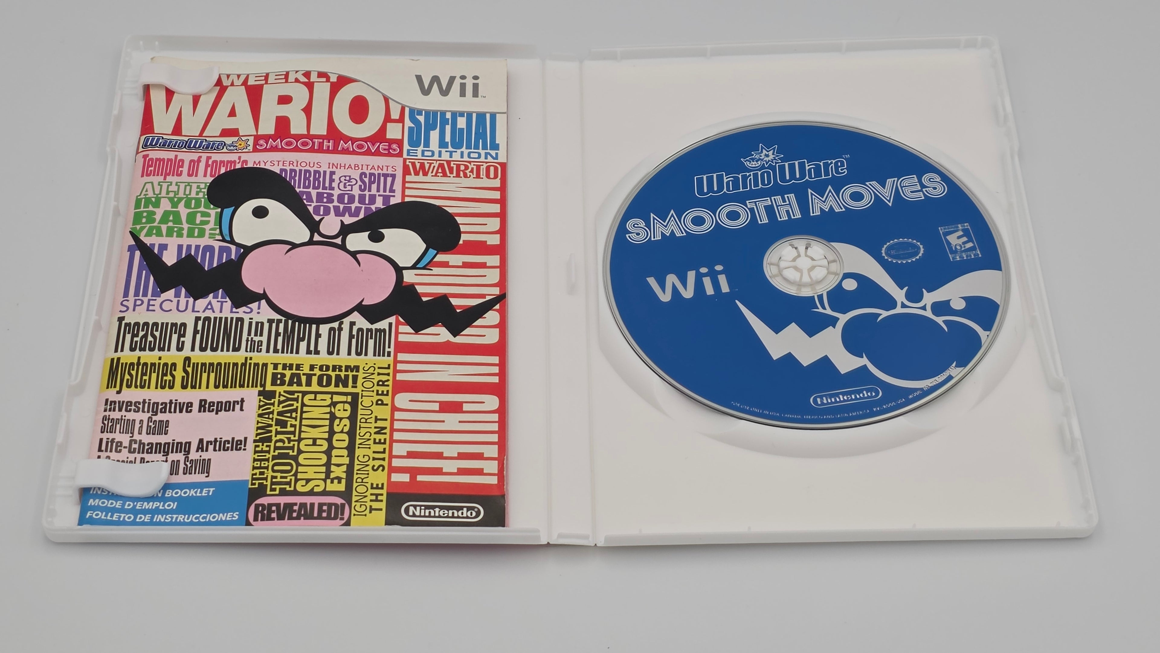 Wii Warioware Smooth Moves