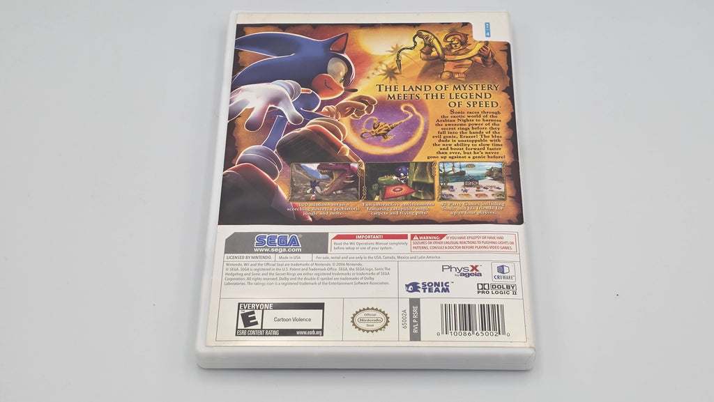 Wii Sonic and the Secret Rings