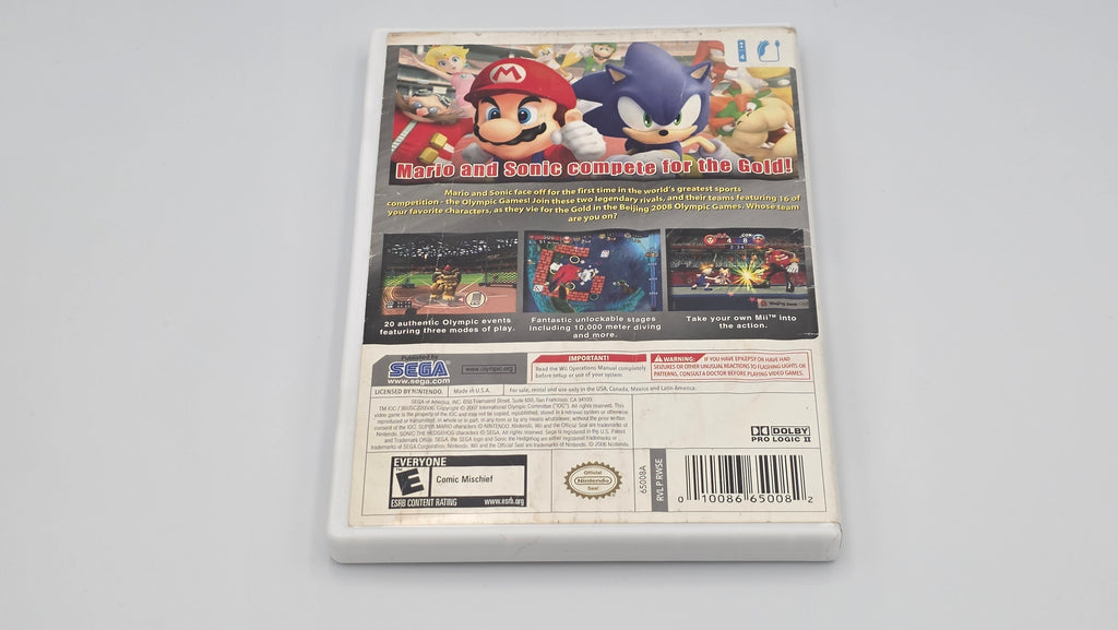Wii Mario & Sonic at the Olympic Games