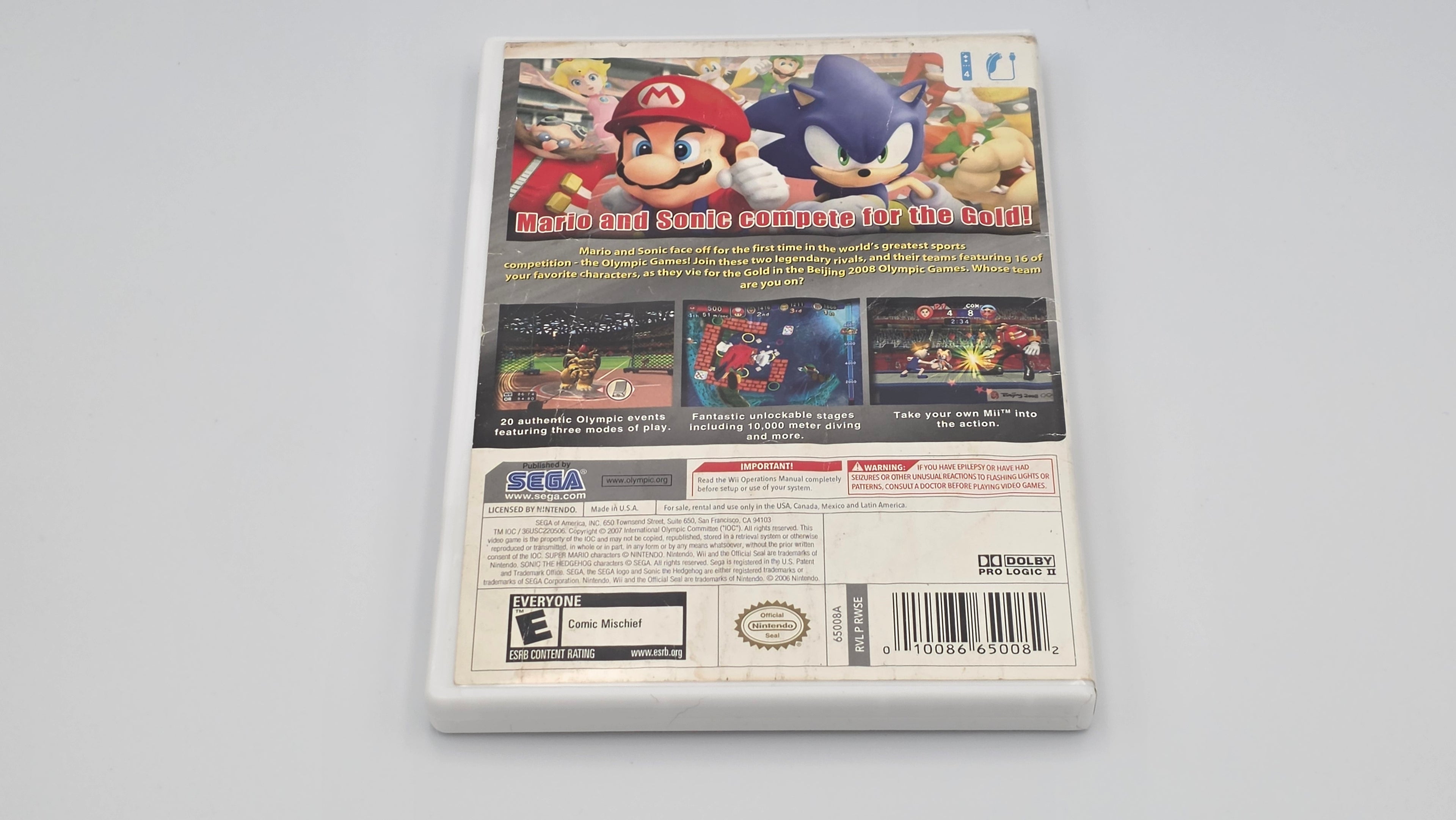 Wii Mario & Sonic at the Olympic Games