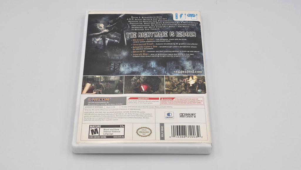 Wii Resident Evil 4