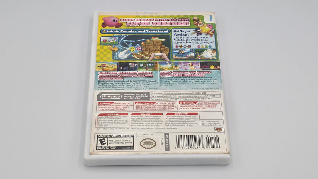 Wii Kirby's Return to Dreamland