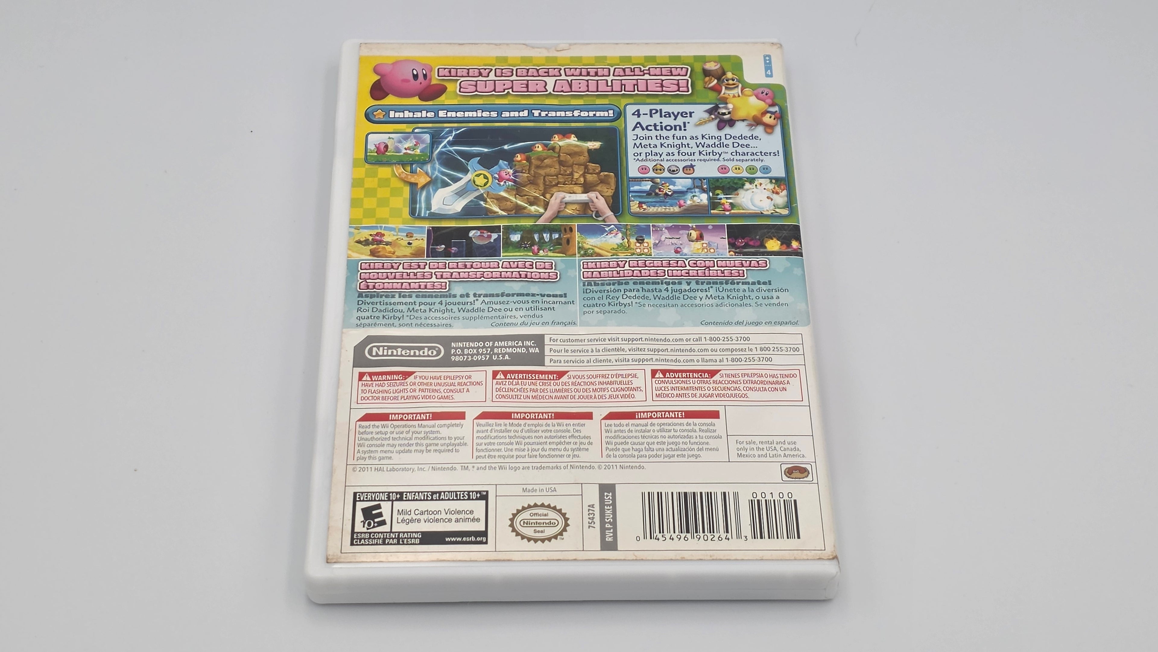Wii Kirby's Return to Dreamland