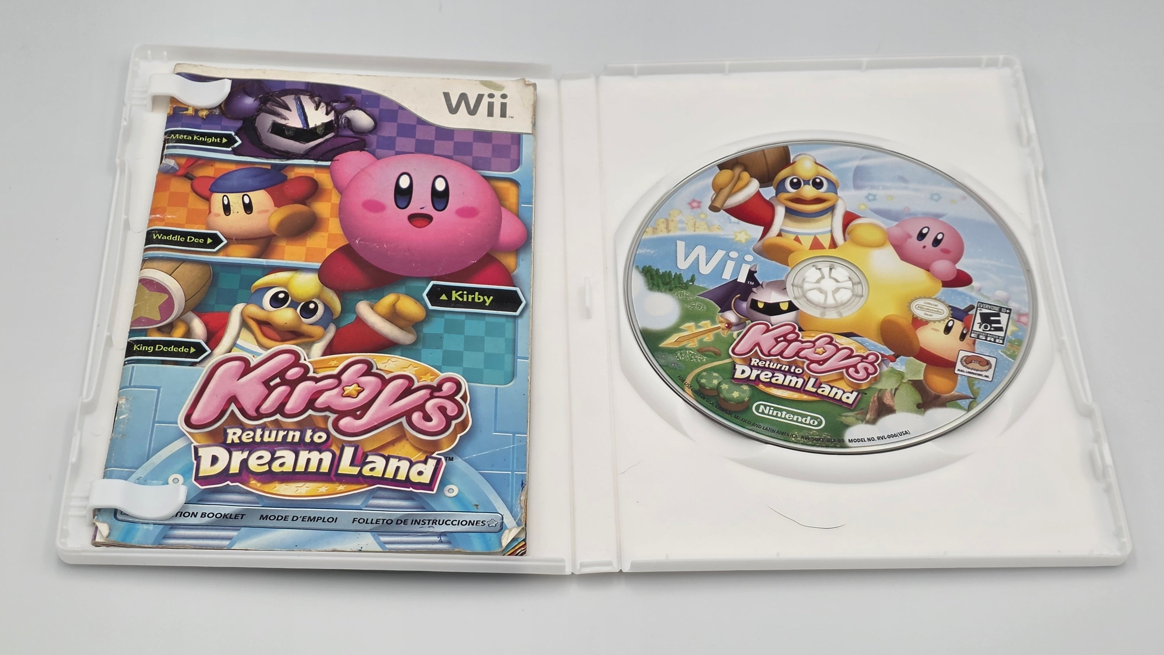 Wii Kirby's Return to Dreamland