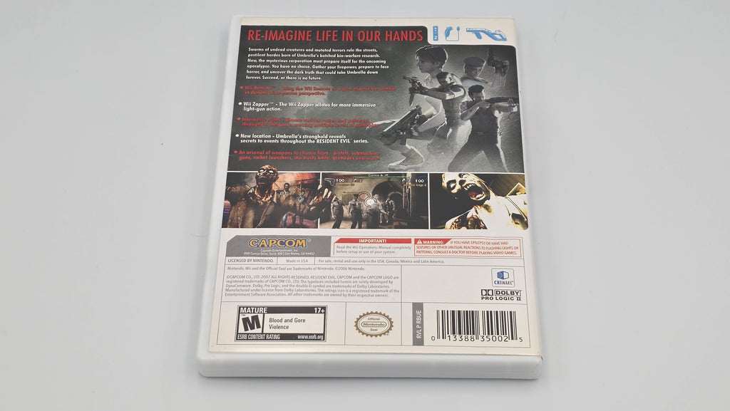 Wii Resident Evil: The Umbrella Chronicles