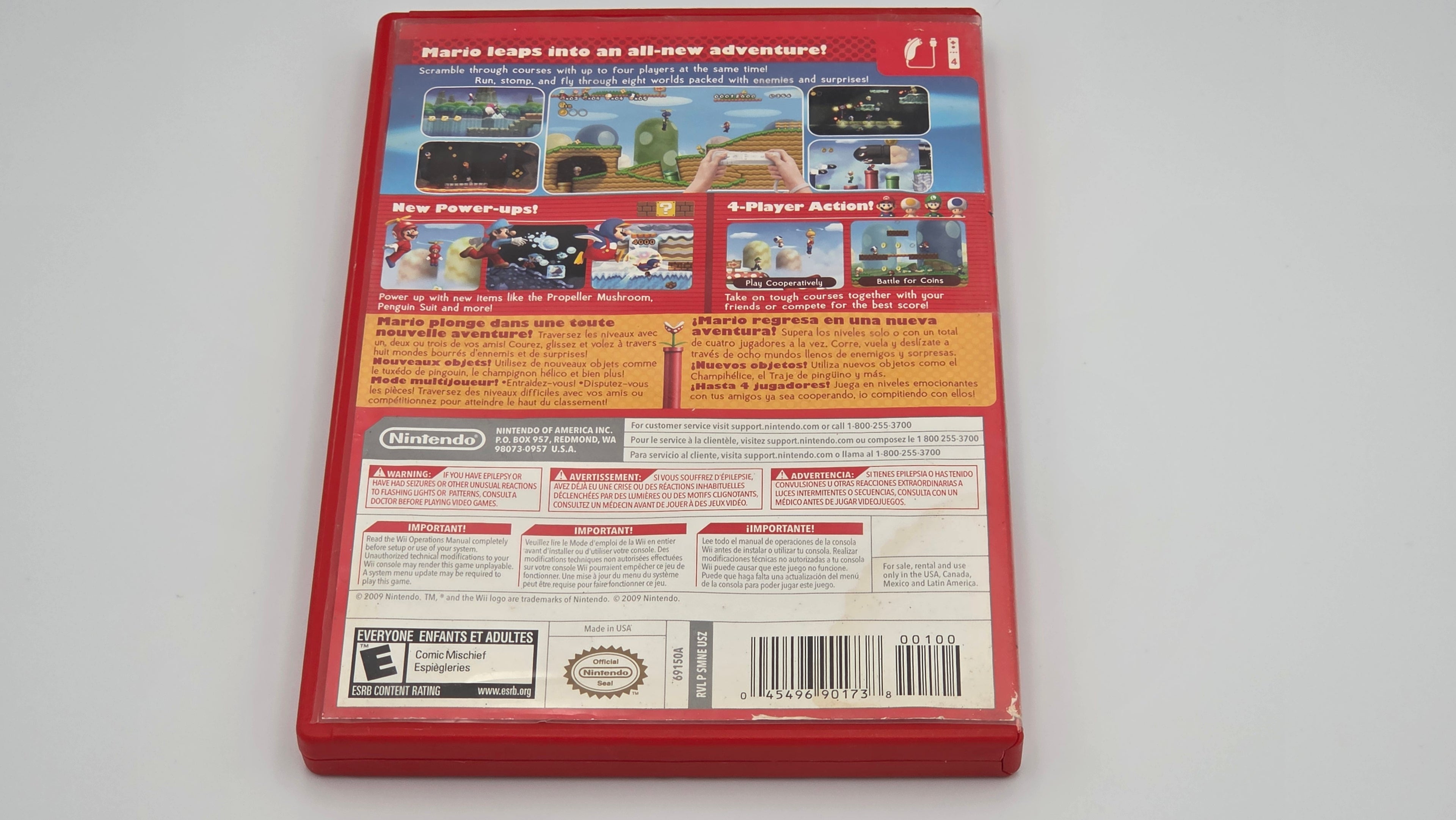 Wii New Super Mario Bros.  #530