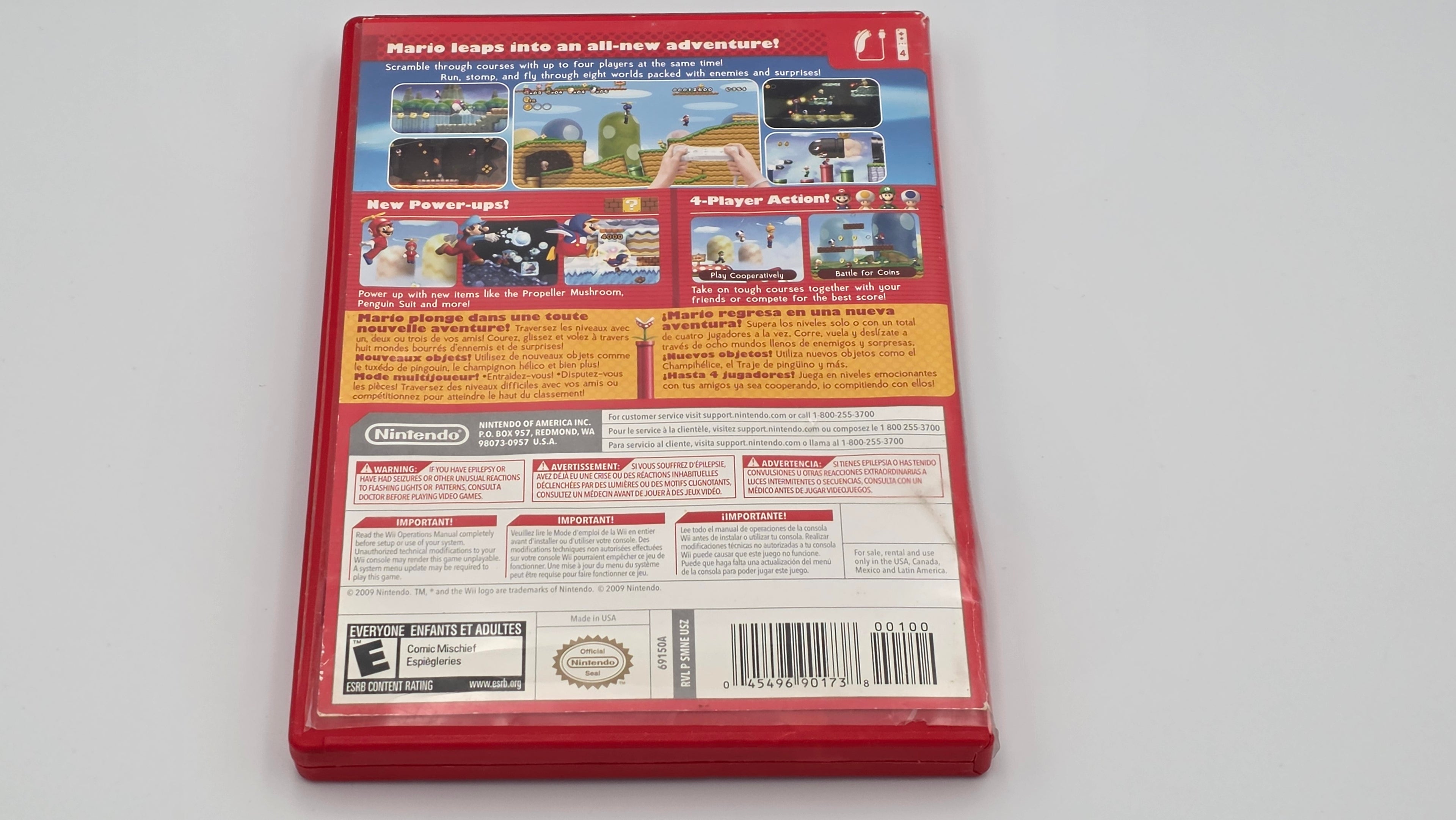 Wii New Super Mario Bros.  #533