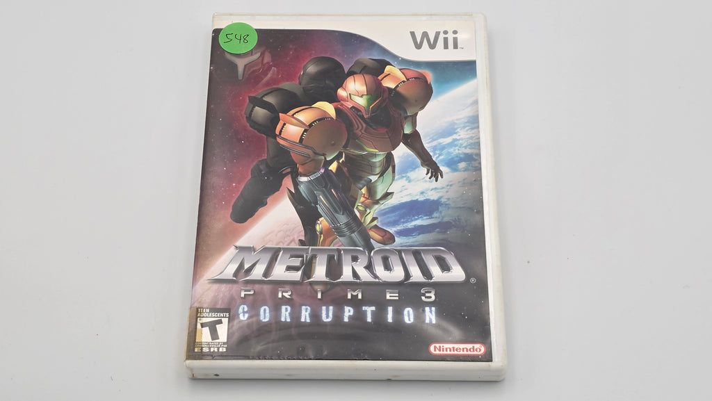 Wii Metroid Prime 3: Corruption   #548