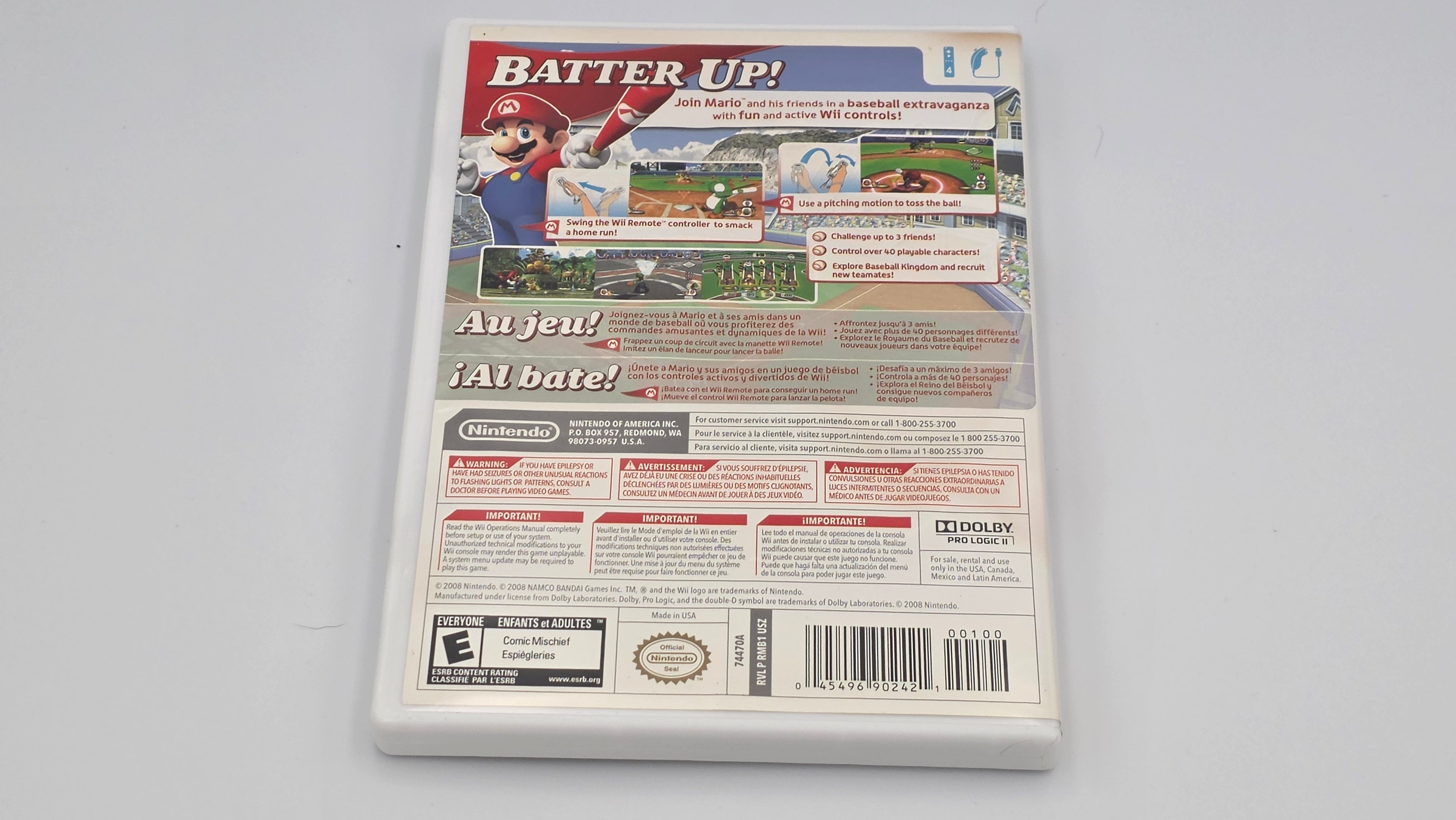 Wii Mario Super Sluggers  #556