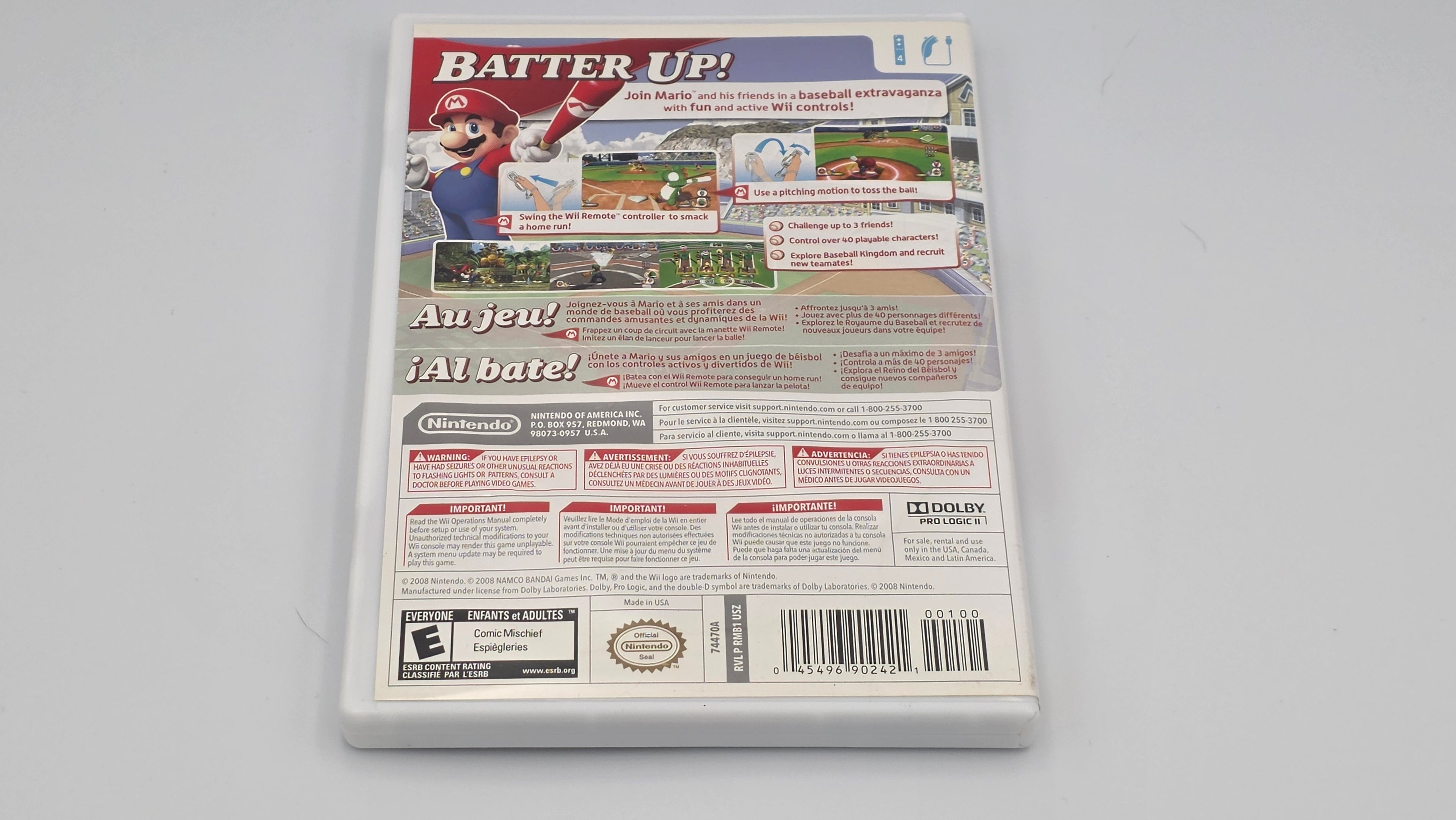 Wii Mario Super Sluggers  #557