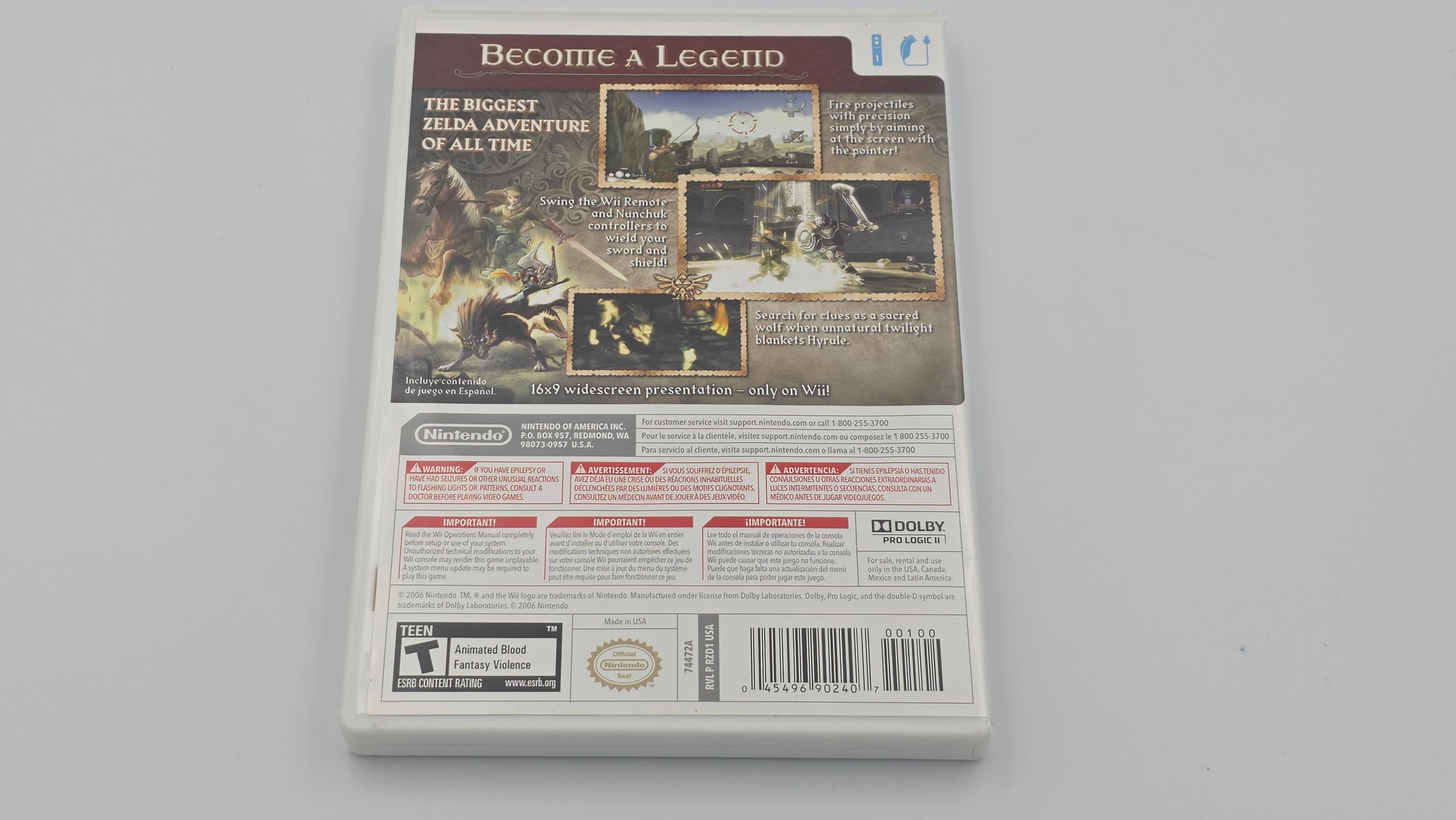 Wii The Legend of Zelda: Twilight Princess  #563