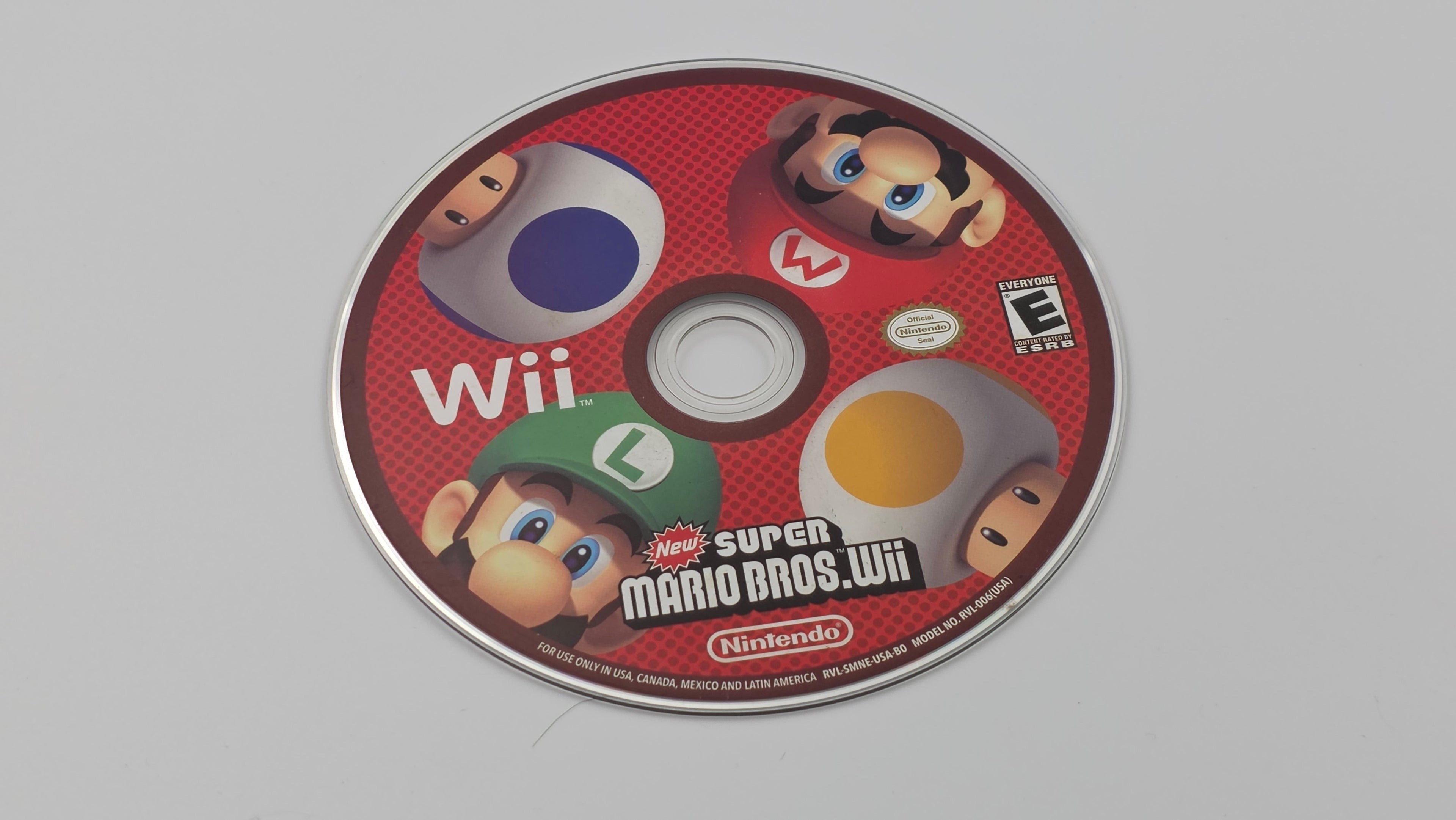 Wii New Super Mario Bros  #580