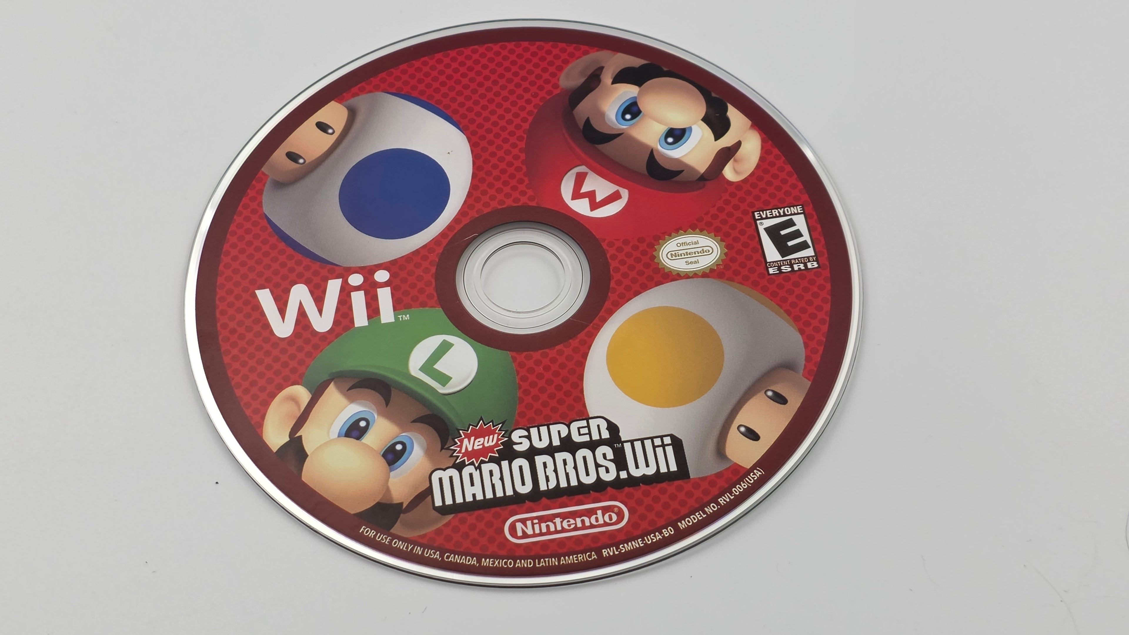 Wii New Super Mario Bros  #582