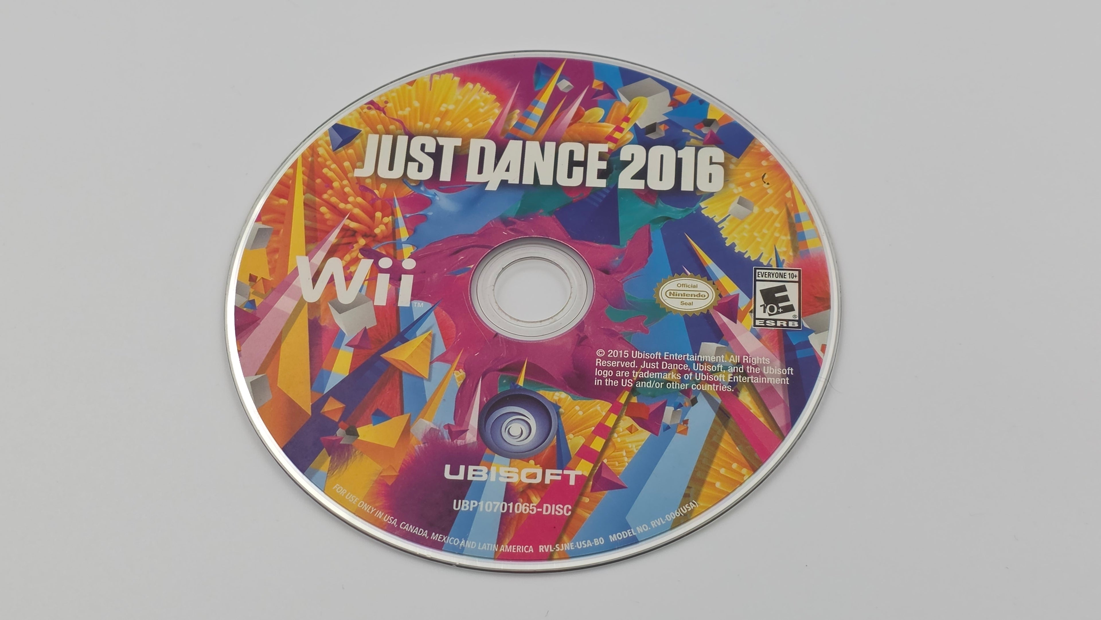 Wii Just Dance 2016