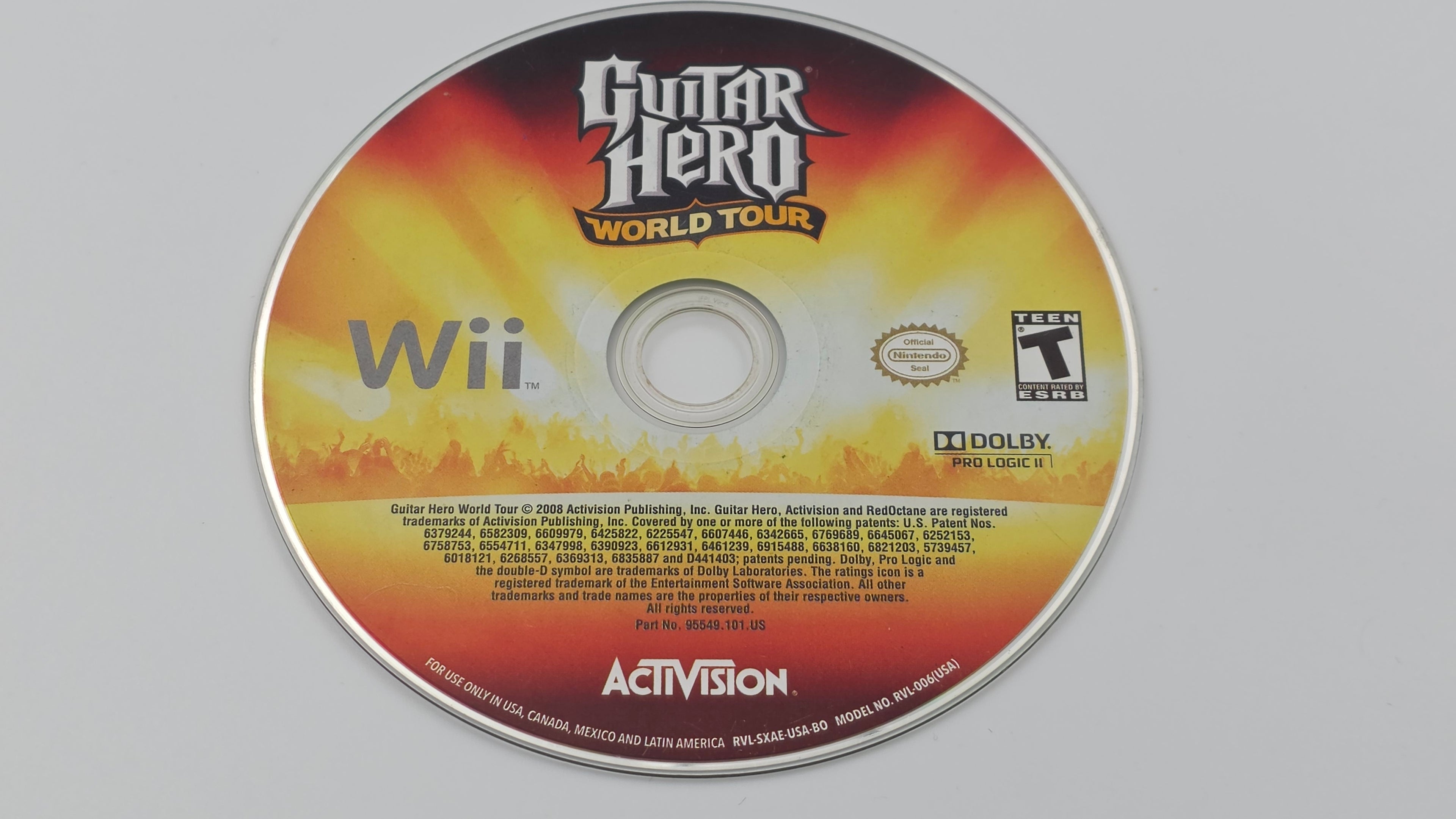 Wii Guitar Hero World Tour   #594
