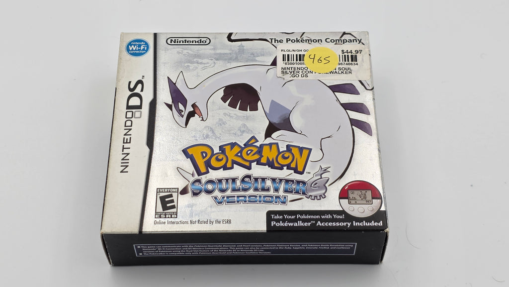 DS Pokemon Soul Silver Big Box Pokewalker