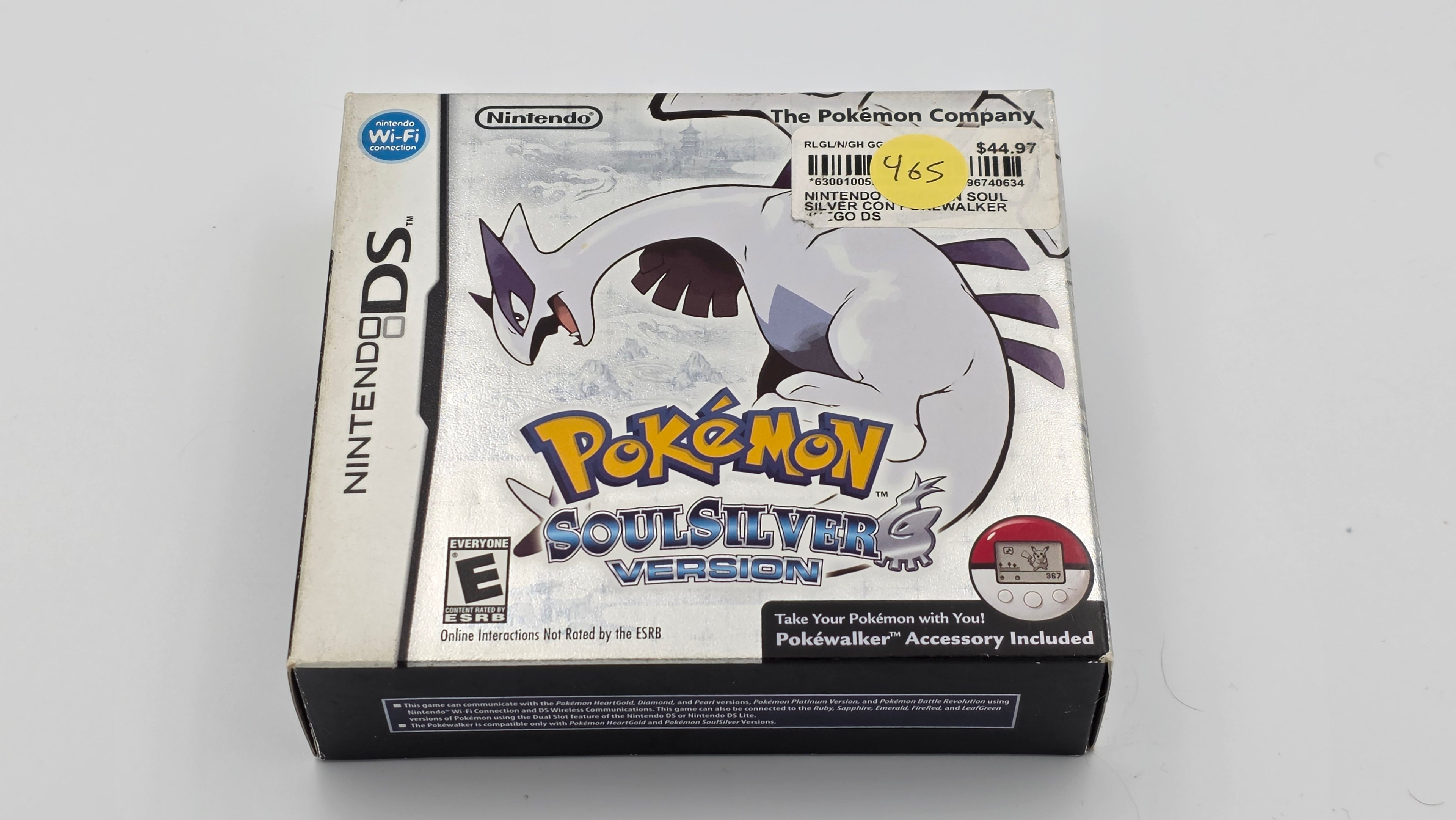 DS Pokemon Soul Silver Big Box Pokewalker