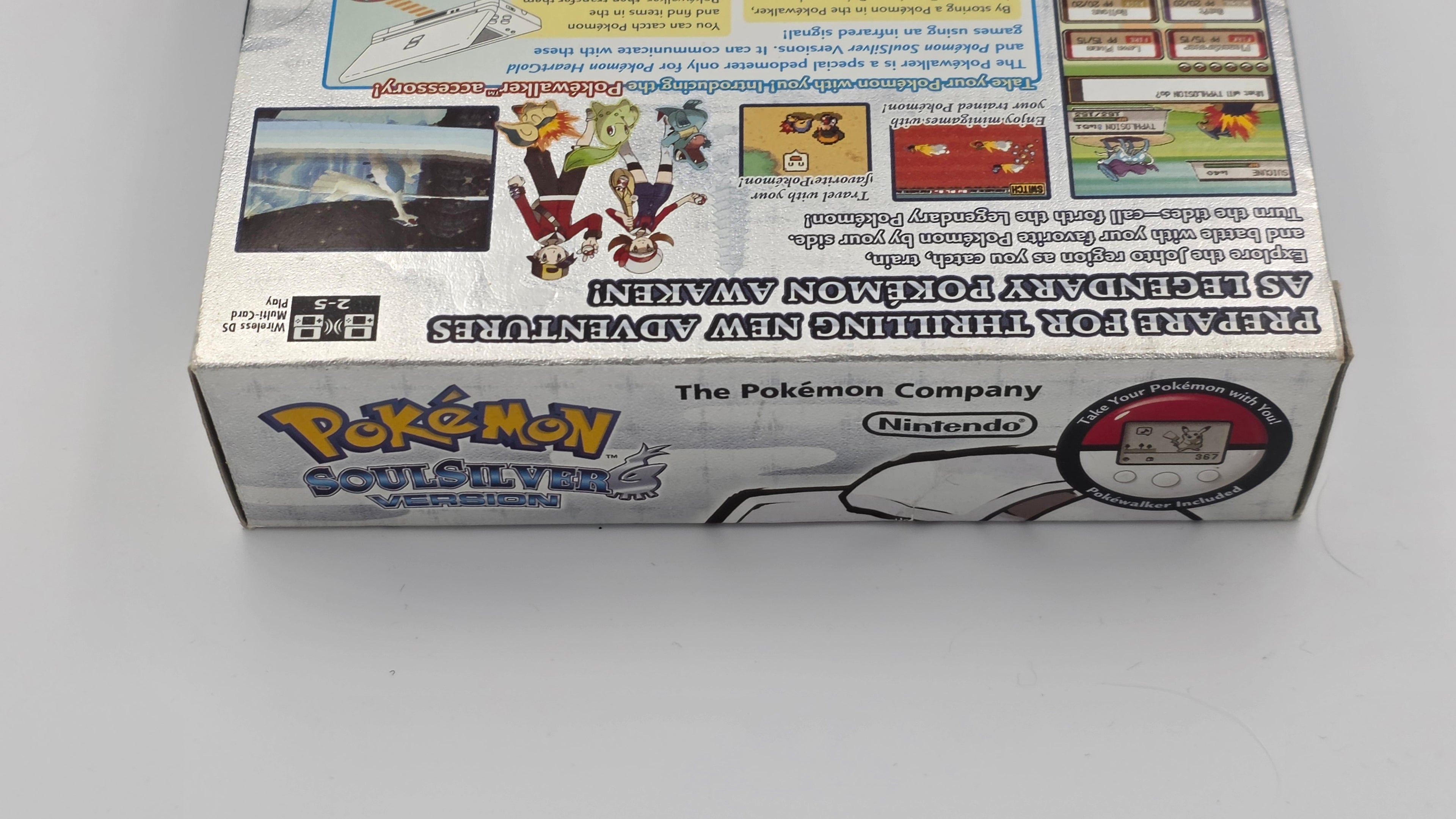 DS Pokemon Soul Silver Big Box Pokewalker