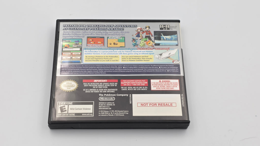 DS Pokemon Soul Silver Big Box Pokewalker