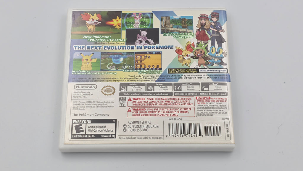 3DS - Pokemon X  -  #466