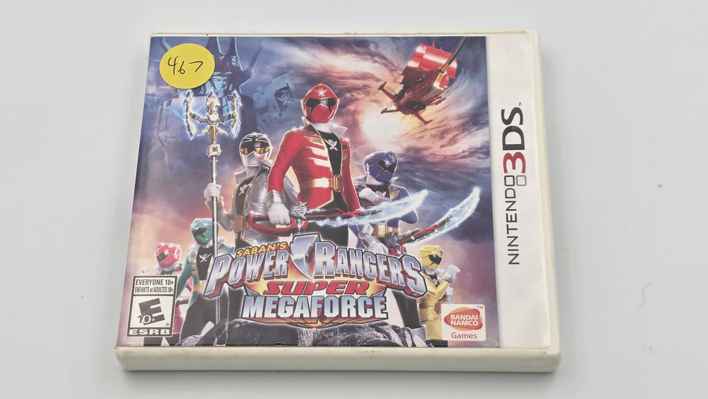 3DS -  Power Rangers: Super MegaForce  -  #467