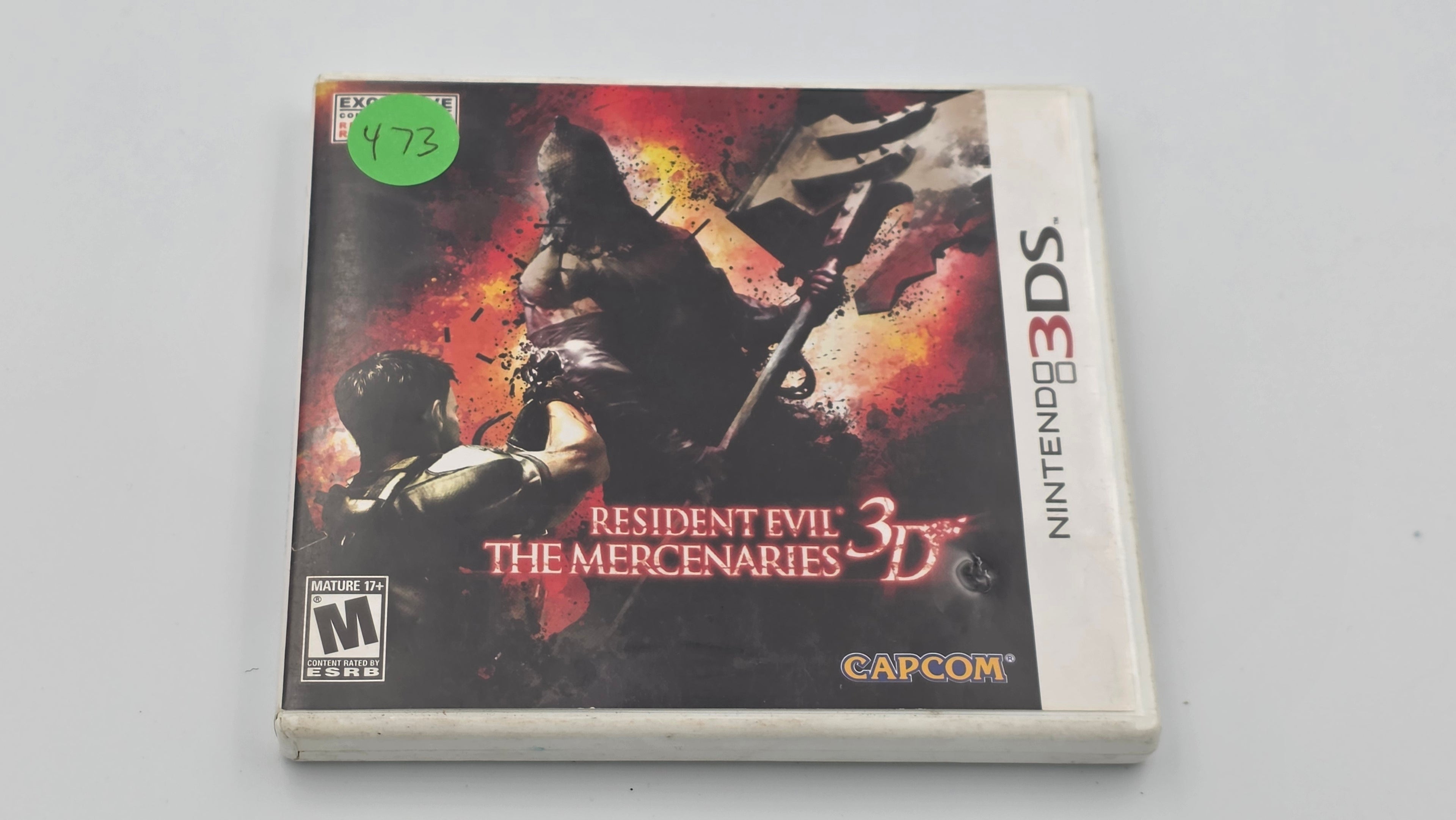 3DS - Resident Evil 3D The Mercenaries - #473