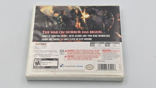 3DS - Resident Evil 3D The Mercenaries - #473