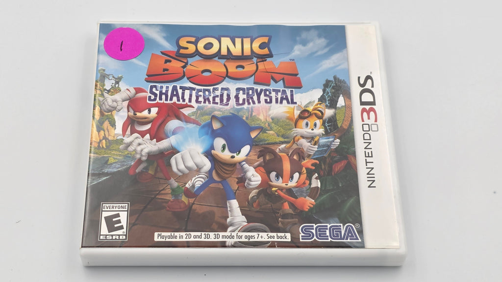 3DS -  Sonic Boom: Shattered Crystal - #481