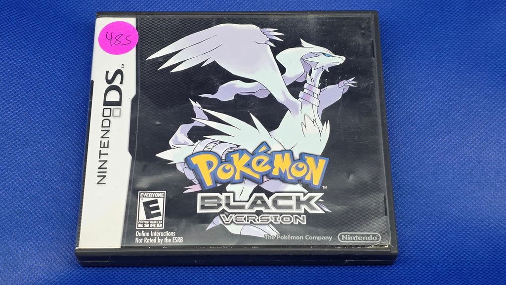 DS - Pokemon Black Version  -  #485