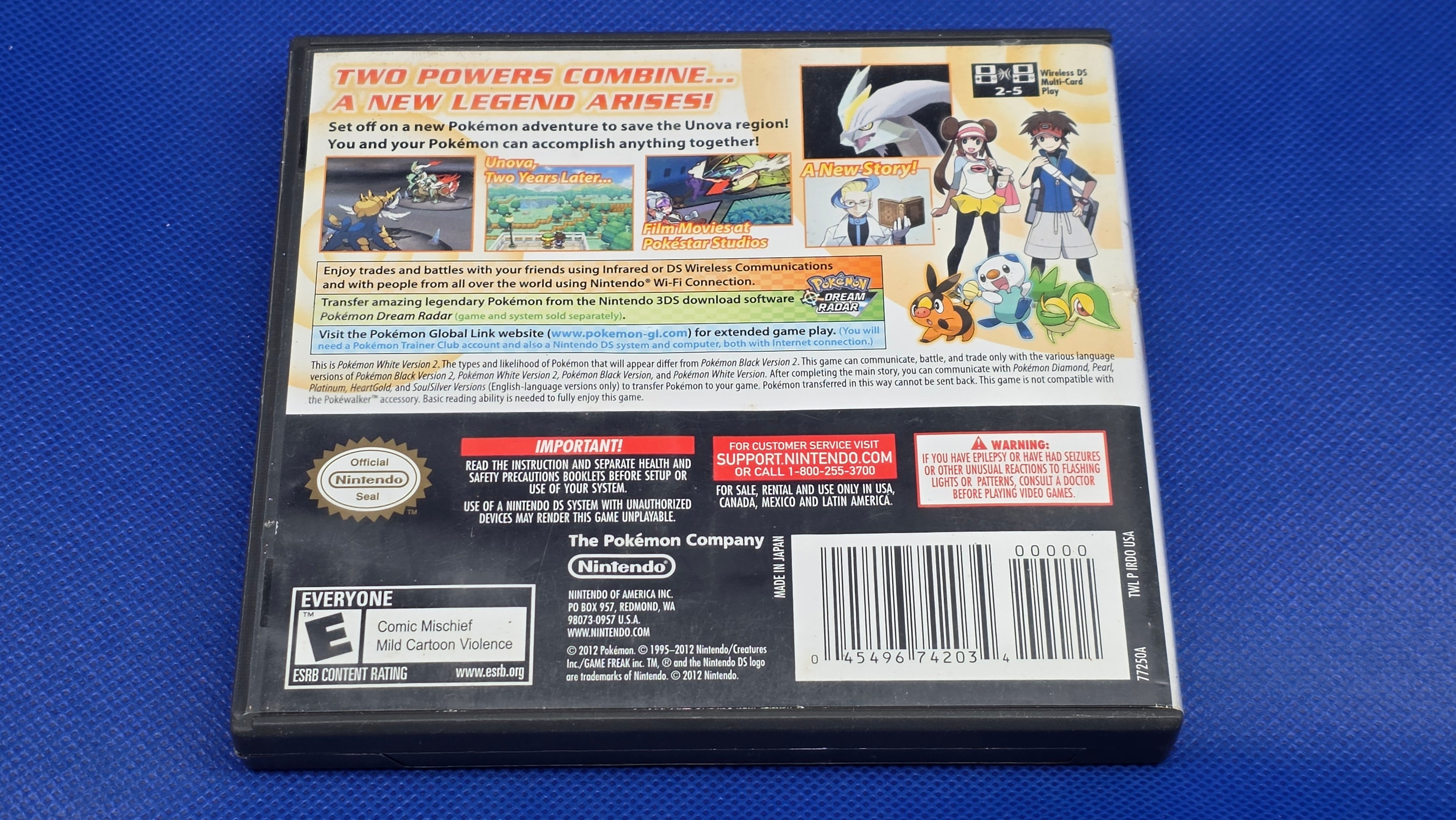 DS - Pokemon White 2 Version  -  #486