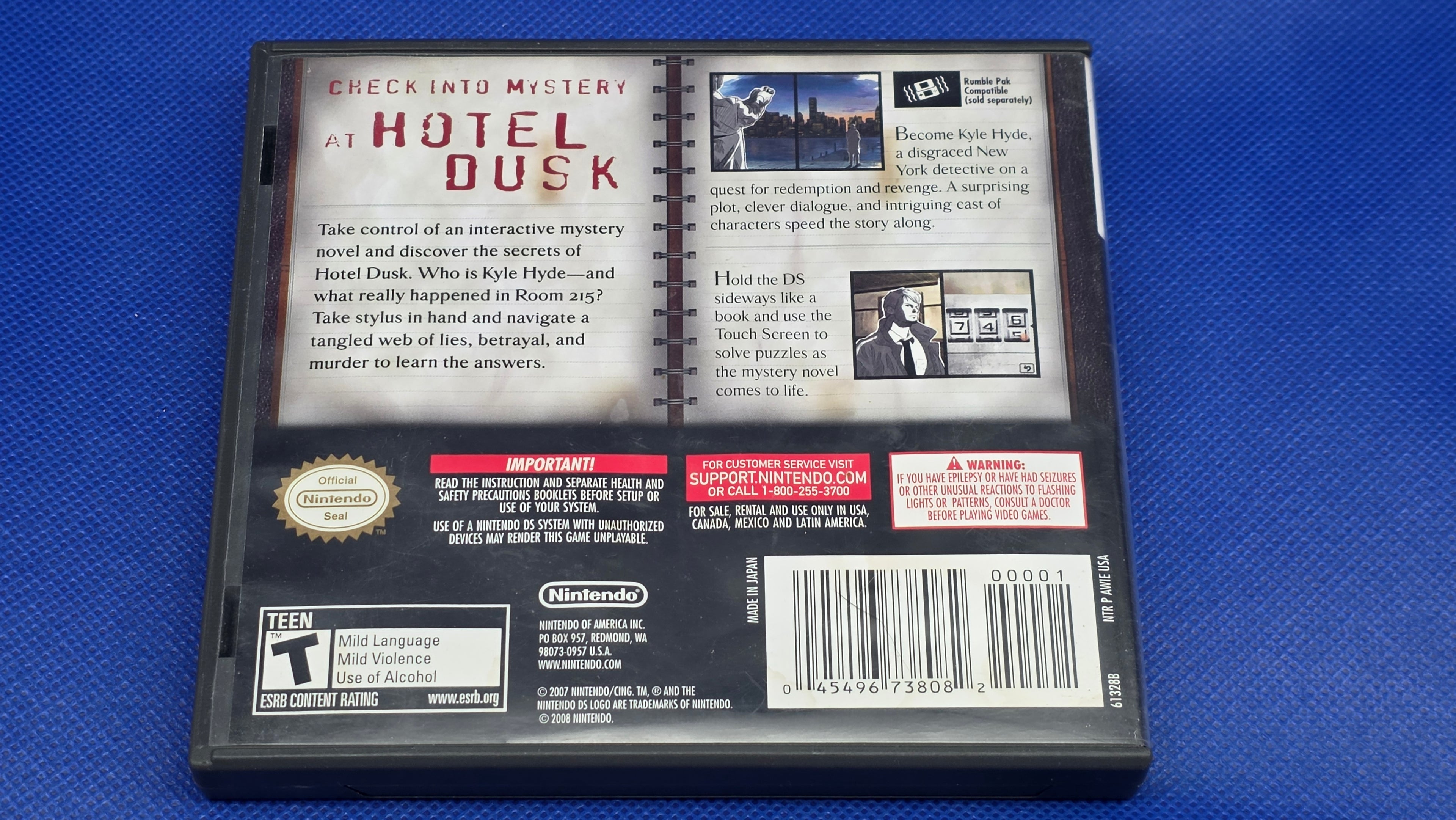 DS - Hotel Dusk: Room 215 -  #487