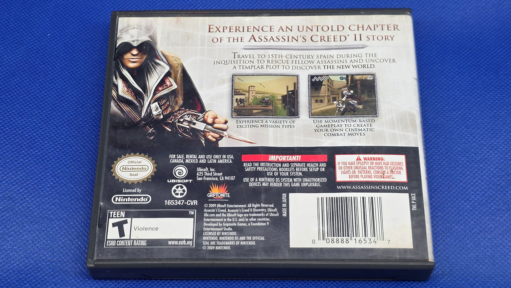 DS - Assassins Creed II: Discovery -  #491