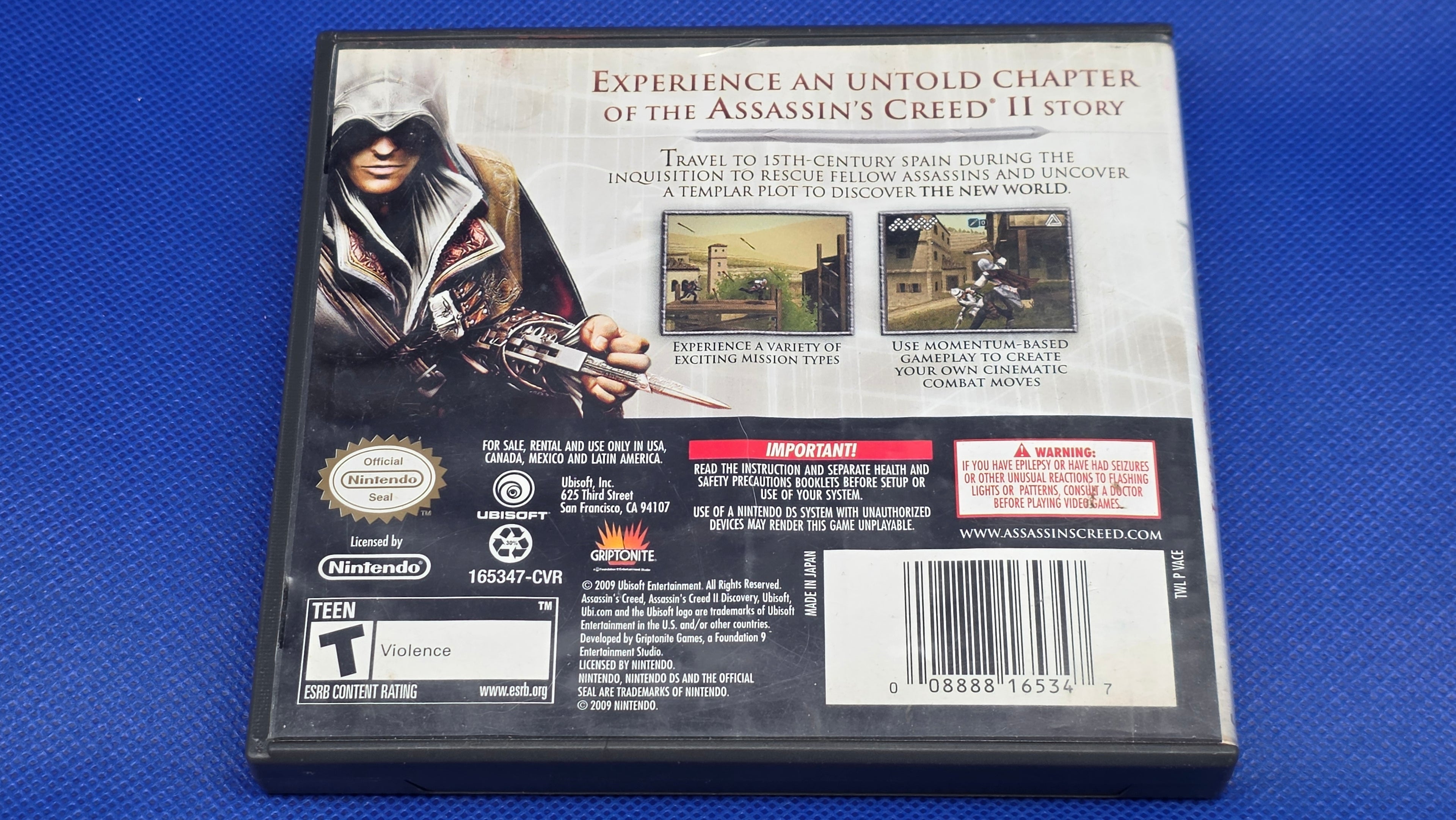 DS - Assassins Creed II: Discovery -  #491