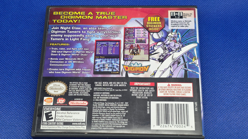 DS - Digimon World Dusk  -  #493