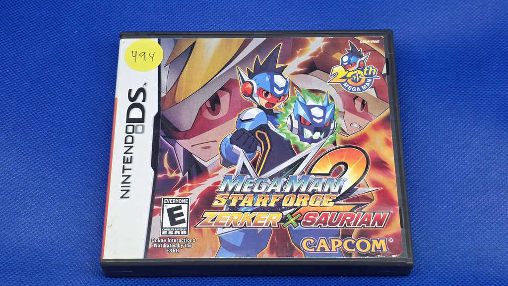 DS - MegaMan Starforce 2: Zerker x Saurian  -  #494