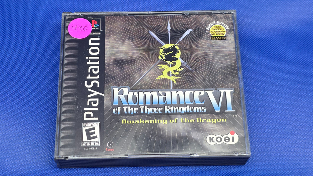 PS1 -  Romance of the Three Kingdom VI: Awakening of the Dragon  -  #440
