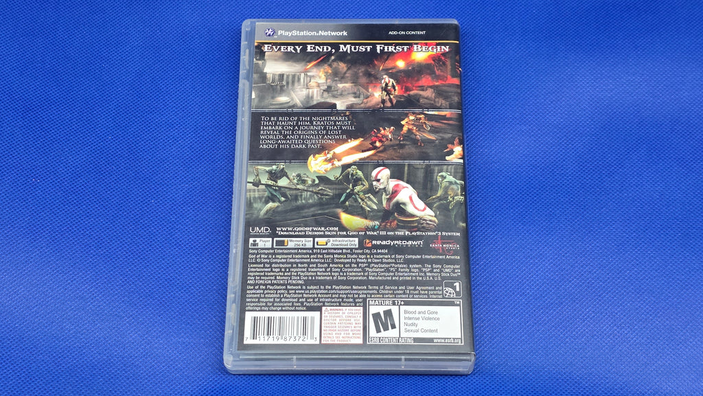 PSP -  God of War: Ghost of Sparta -  #446
