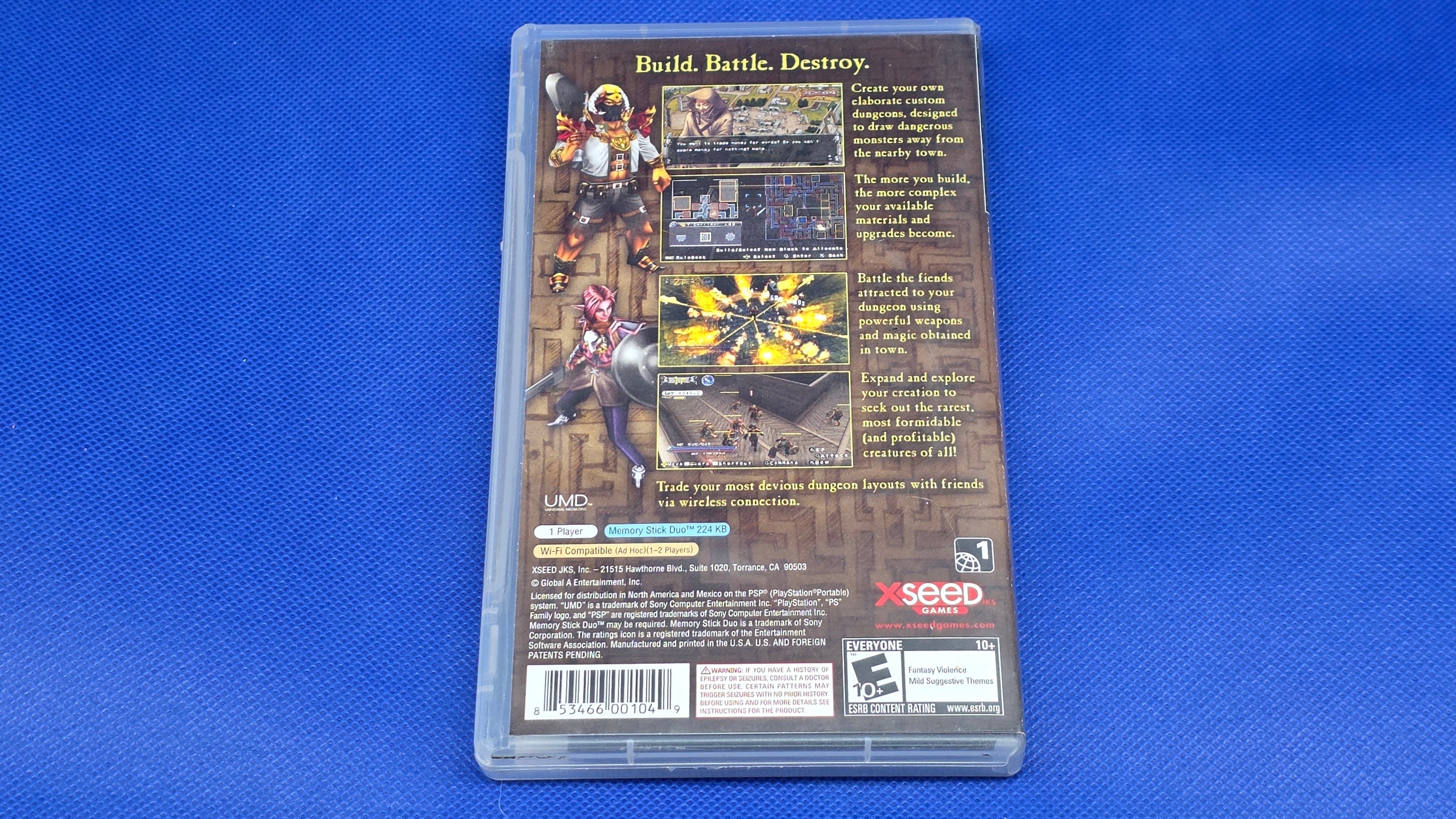 PSP -  Dungeon Master: Hunting Ground -  #448