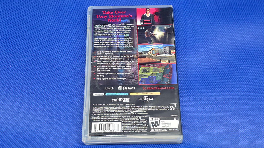 PSP -  ScarFace: Money Power Respect  -  #451