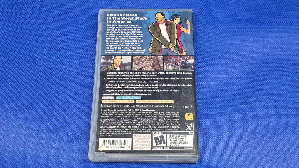 PSP -  Grand Theft Auto: ChinaTown Wars  -  #453