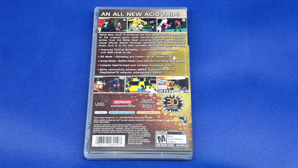 PSP -  Metal Gear Ac!d 2  -  #454