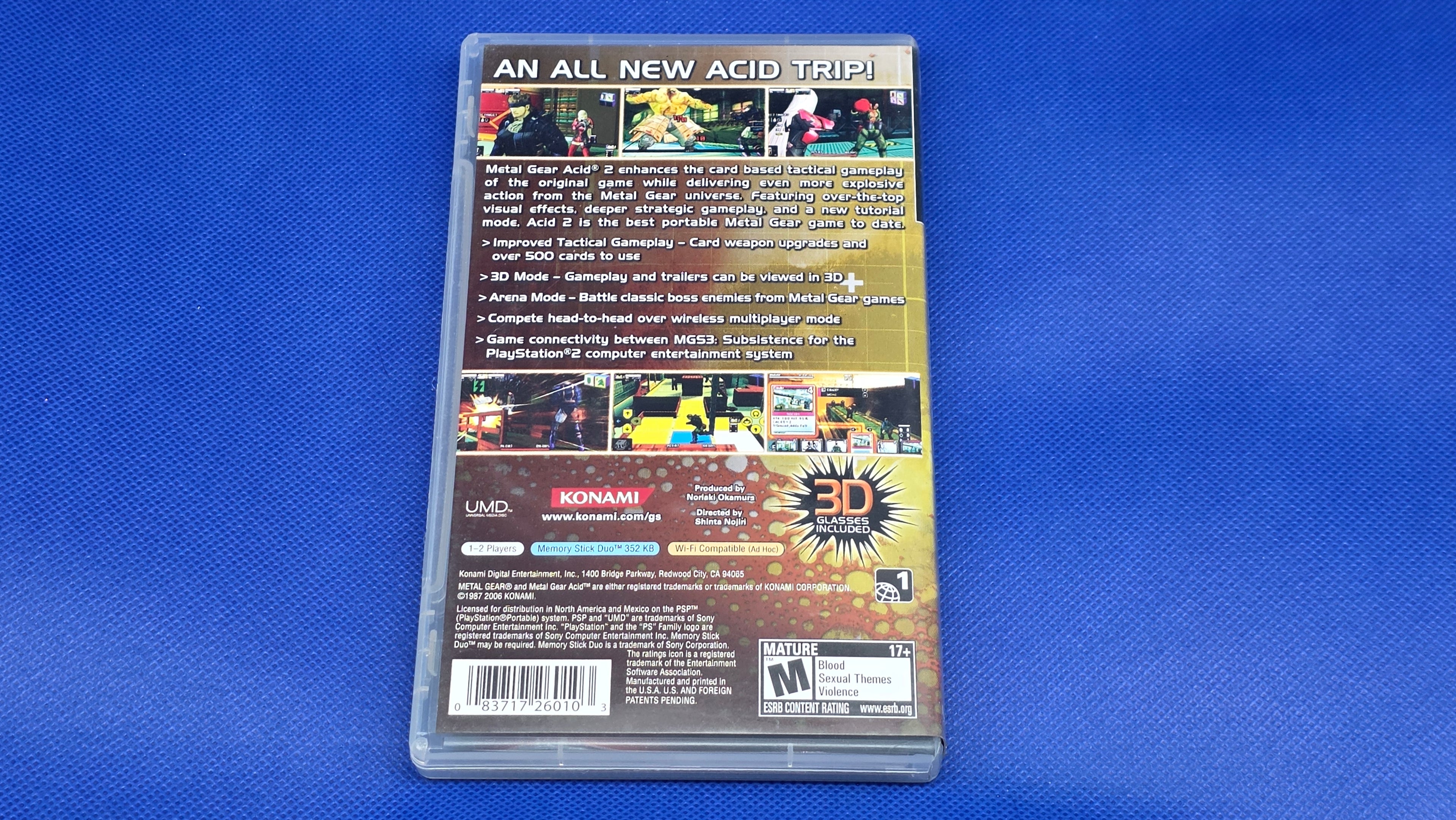 PSP -  Metal Gear Ac!d 2  -  #454