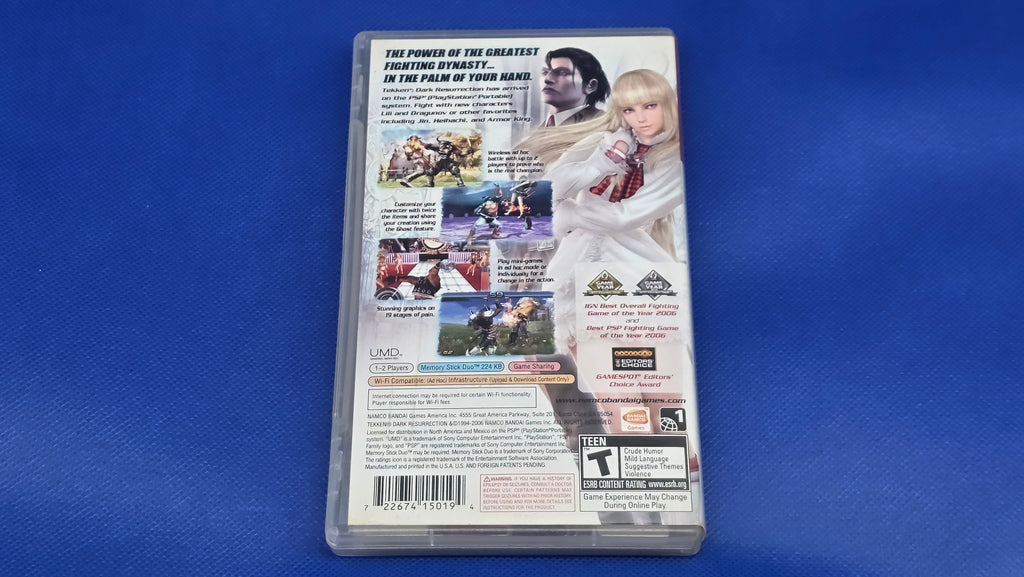 PSP -  Tekken Dark Resurrection  -  #455
