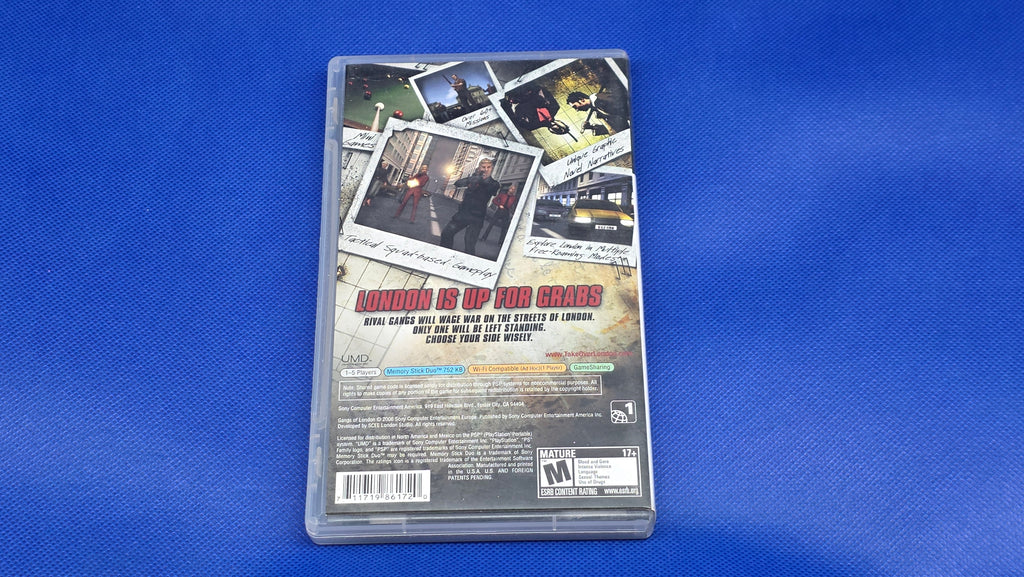 PSP -  Gangs of London  -  #456