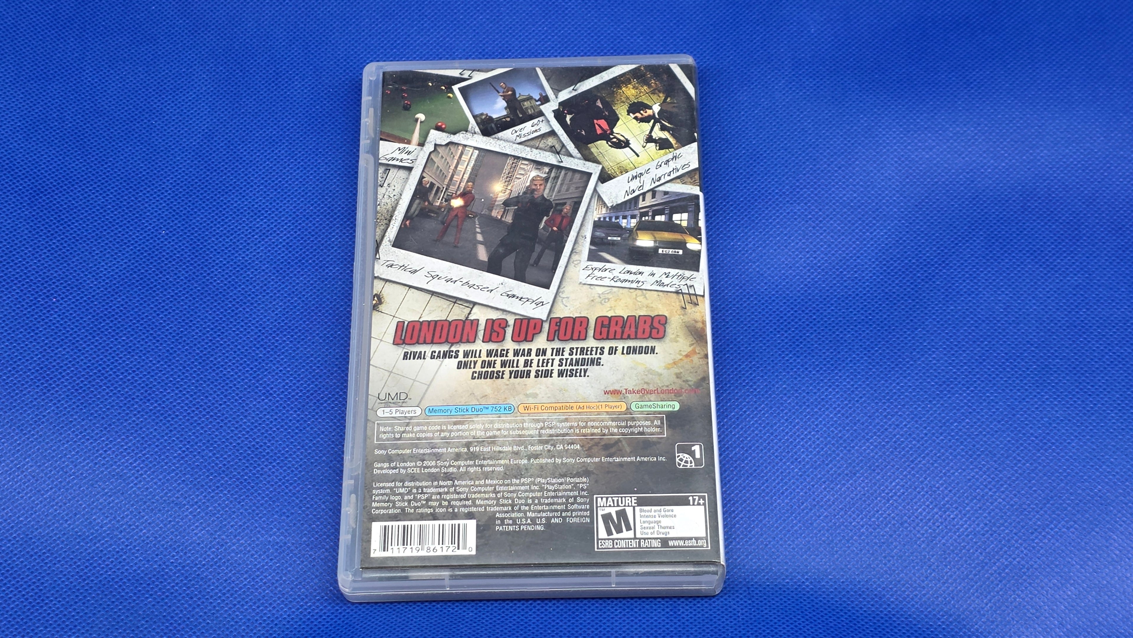 PSP -  Gangs of London  -  #456