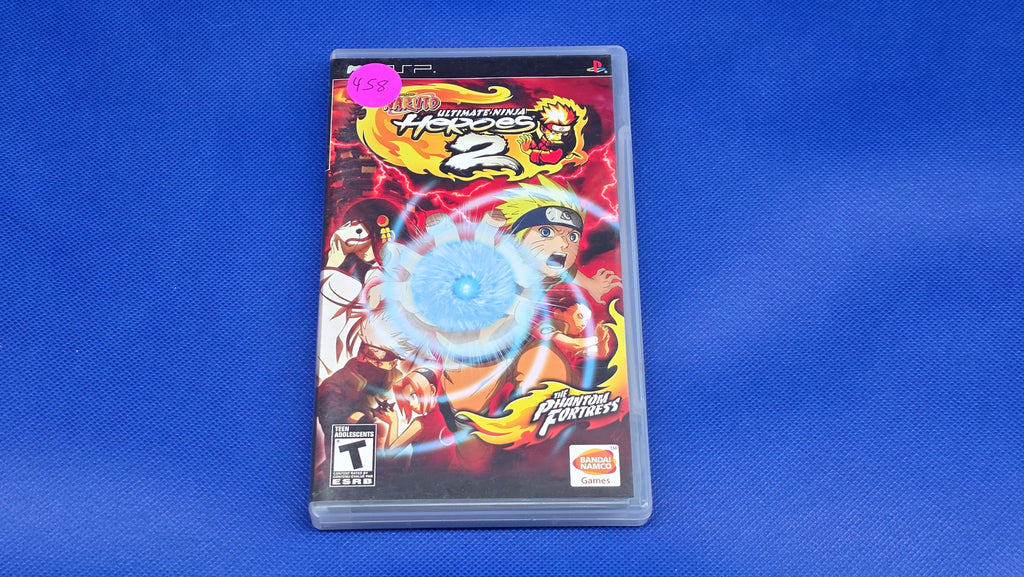 PSP -  Naruto Ultimate Ninja Heroes 2 The Phantom Fortress -  #458